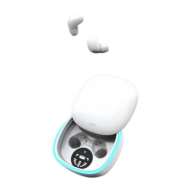 Bluetooth 5.4 Ultra-Mini Wireless Bluetooth Earphones for Sleep, Mini In-Ear Design, Heavy Bass, Long Battery Life, Painless Wear, Running & Sports Bluetooth Earphones